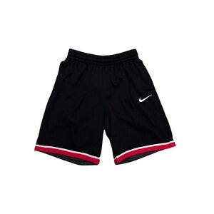 Nike Black Shorts with Red and White Accents